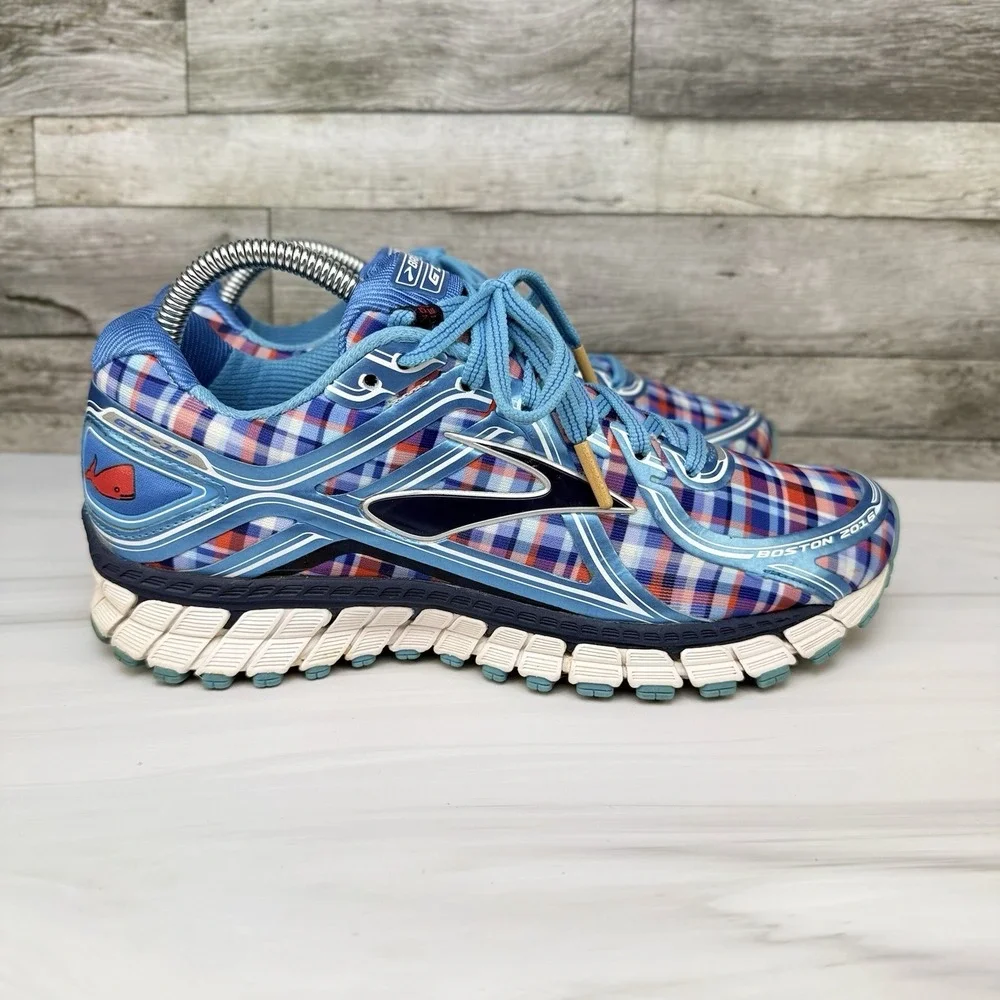 Brooks Adrenaline GTS 16 - Women's Size 9 - Special Edition Boston Marathon Blue - Picture 5 of 10